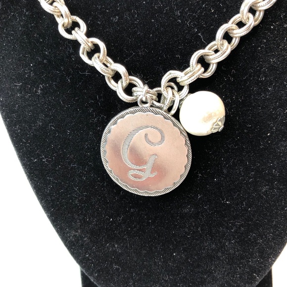 John Wind Jewelry - John Wind Monogram G Maximal Art Necklace